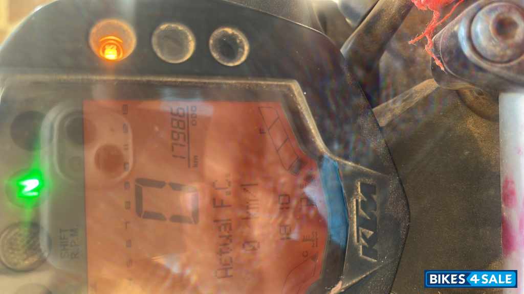 White KTM Duke 200 ABS