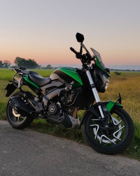 Green Bajaj 2021 Dominar 400