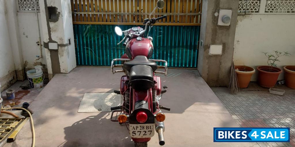 Maroon Royal Enfield Classic 500