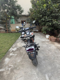 White KTM Duke 390