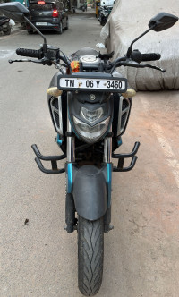 Cyan Blue Yamaha FZ-S FI V3