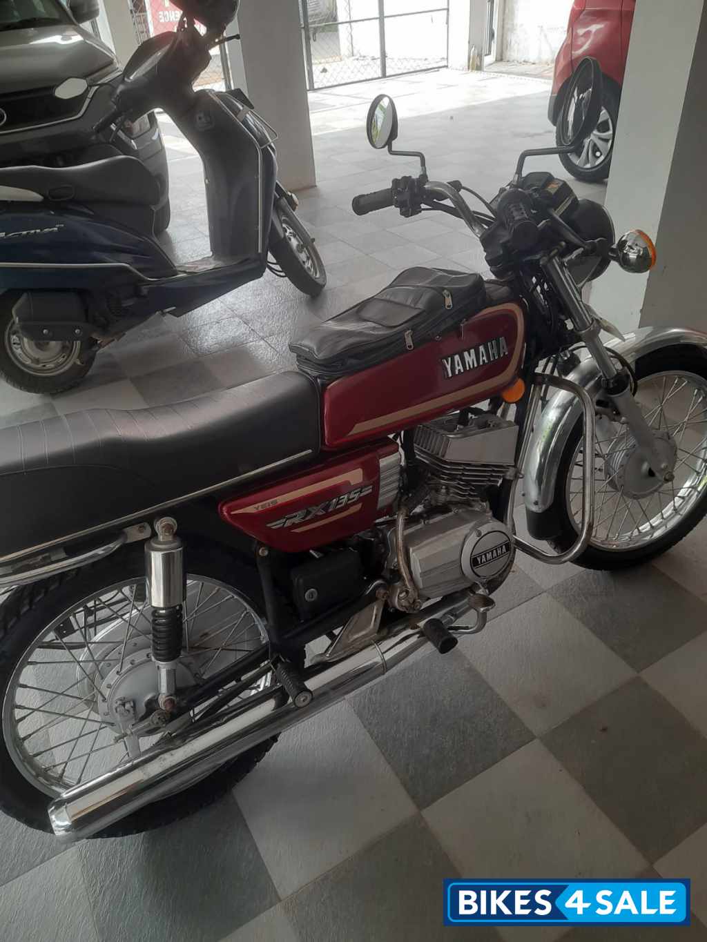 Red Yamaha RX 135