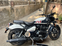 White And Grey Royal Enfield Shotgun 650