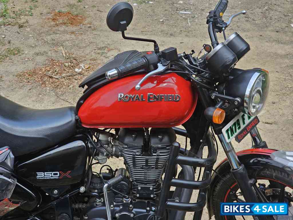 Red Royal Enfield Thunderbird X 350