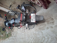 Red Bajaj Pulsar 125 Carbon Fibre Disc Single Seat