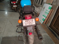 Black And Blue Royal Enfield Thunderbird X 500