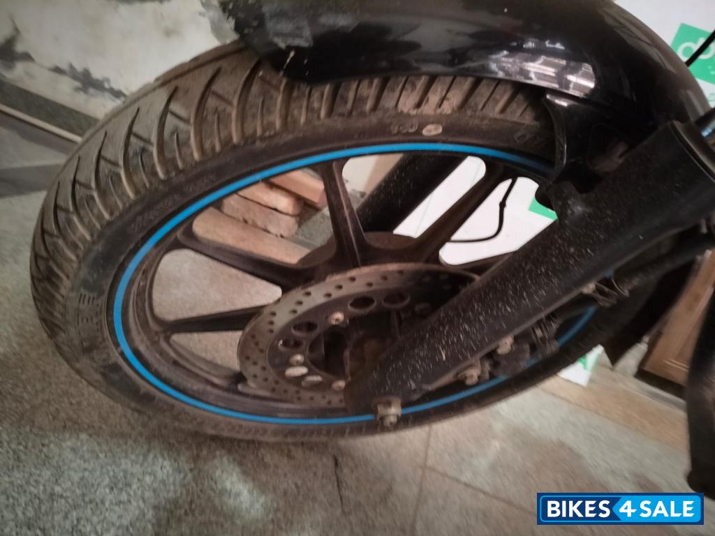 Black And Blue Royal Enfield Thunderbird X 500