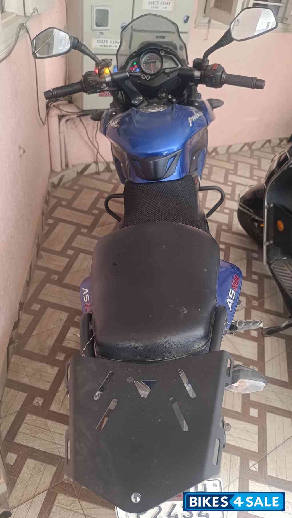 Blue Bajaj Pulsar AS 200