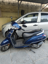 Blue Honda Activa 6G Dlx