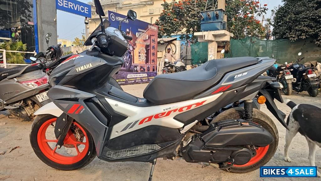 Grey Yamaha Aerox 155