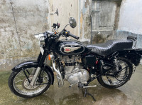 Black Royal Enfield Bullet Standard 500