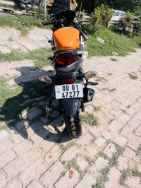 Orange & White Honda  CBR 150R