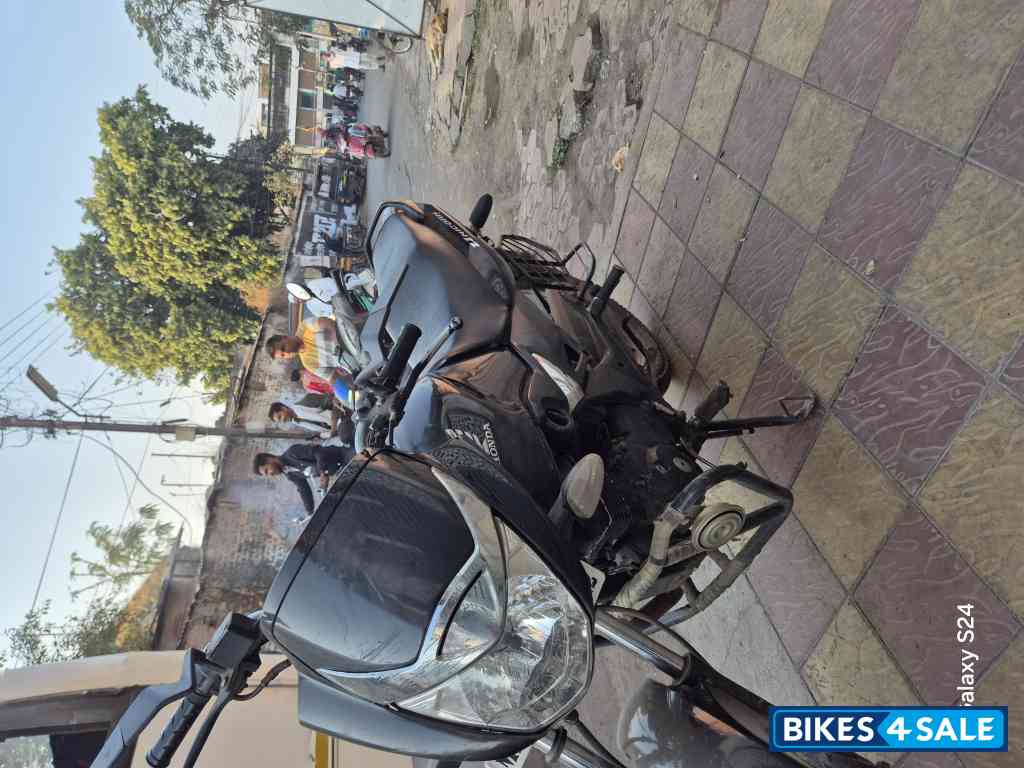 Black Honda CB Unicorn