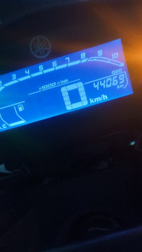 Metallic Black Yamaha FZ FI V3 BS6