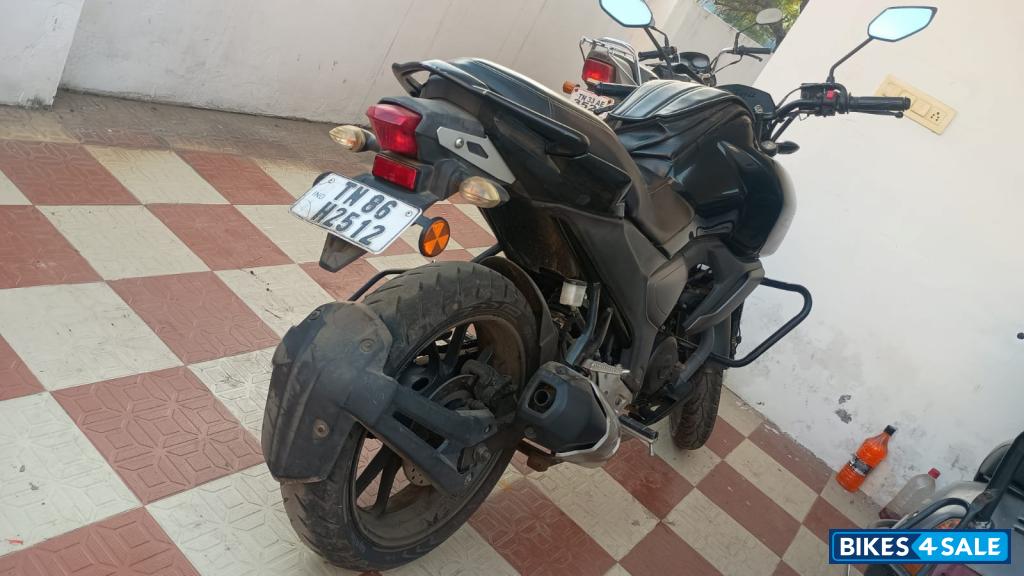 Metallic Black Yamaha FZ FI V3 BS6