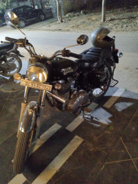 Magic Black Royal Enfield Bullet Electra