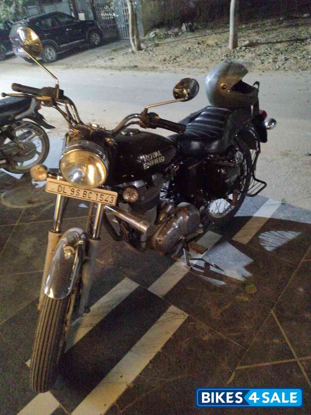 Magic Black Royal Enfield Bullet Electra