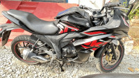 Black And Red Suzuki Gixxer SF Fi