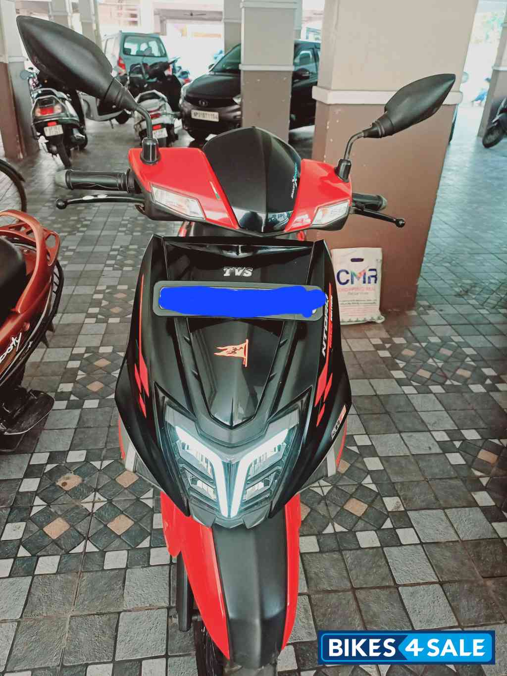 Red & Black TVS NTORQ 125 Race Edition BS6