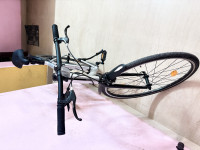 Silver Bicycle  Triban rc100