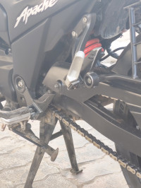 Black Red TVS Apache RTR 200 4V ABS