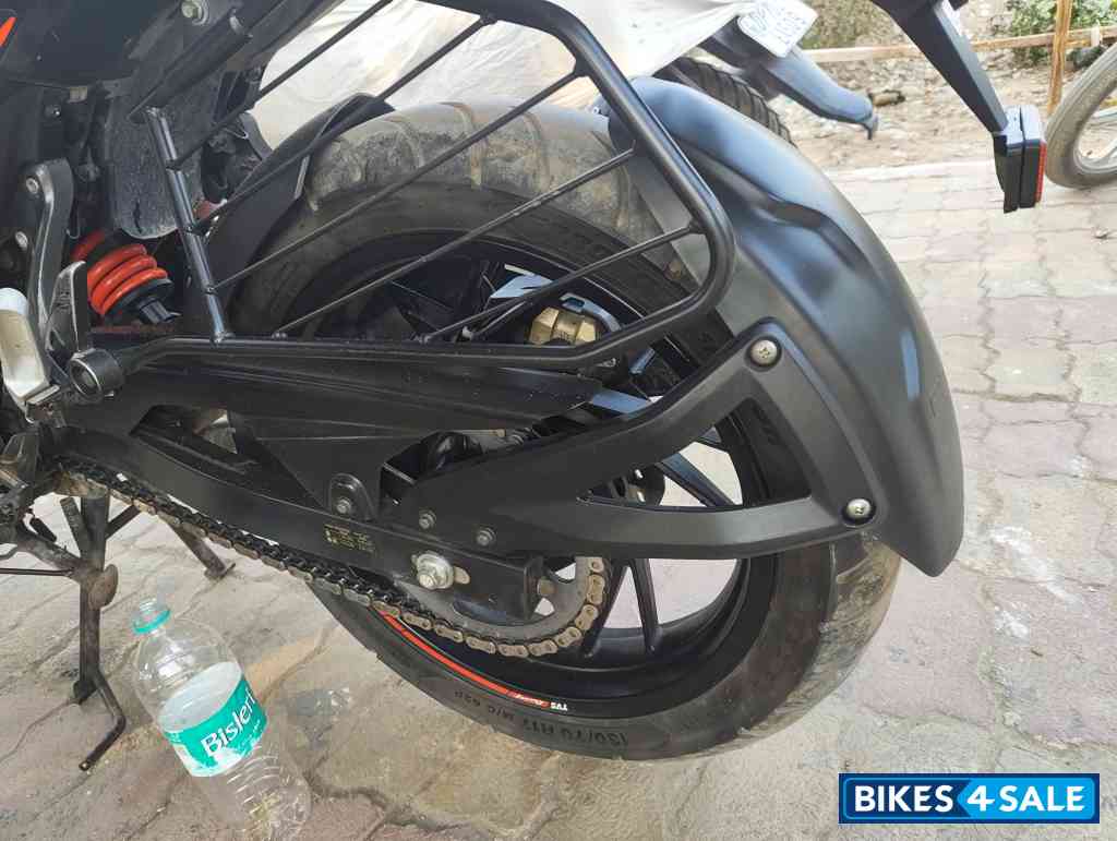 Black Red TVS Apache RTR 200 4V ABS