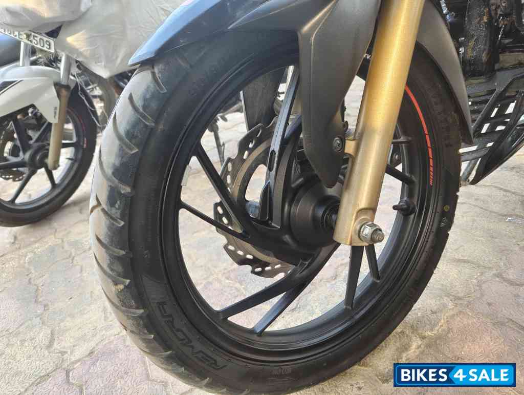 Black Red TVS Apache RTR 200 4V ABS