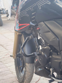 Black Red TVS Apache RTR 200 4V ABS