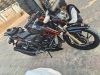 Black Red TVS Apache RTR 200 4V ABS