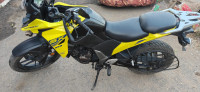 Yellow Suzuki V-Strom SX