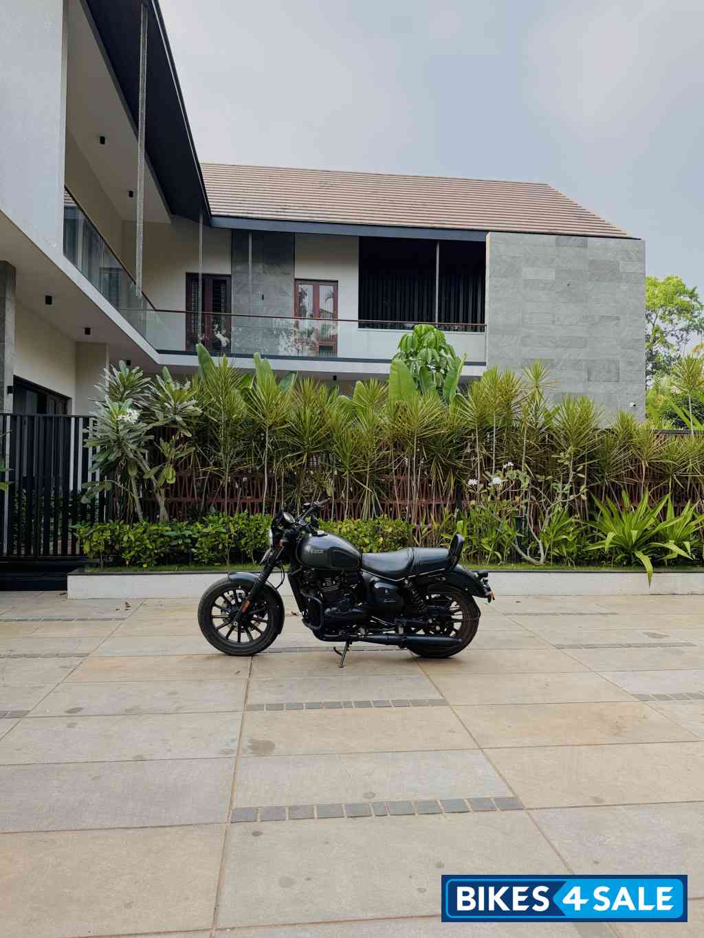 Dark Grey Yezdi Roadster Dark