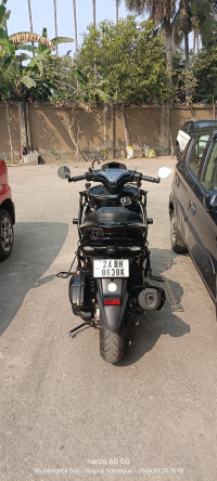 Black And Grey Yamaha Aerox 155