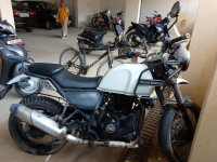 White Royal Enfield Himalayan