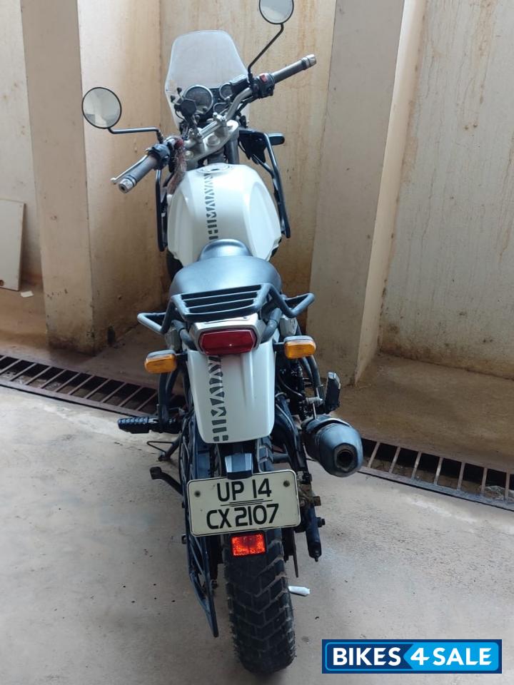 White Royal Enfield Himalayan