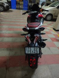 Racing Red And White Bajaj Pulsar RS 200 BS6
