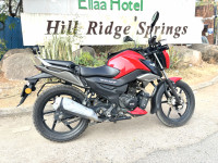 Red TVS Raider Split Seat