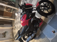 Red TVS Raider 125