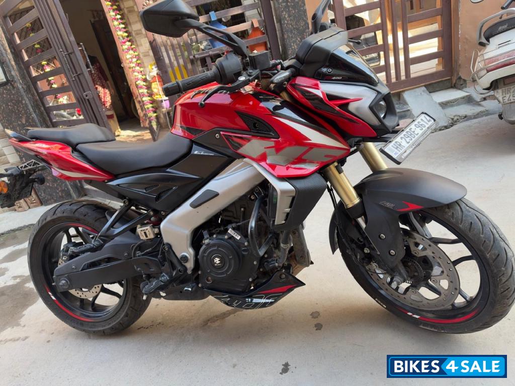 Racing Red Bajaj Pulsar NS400Z