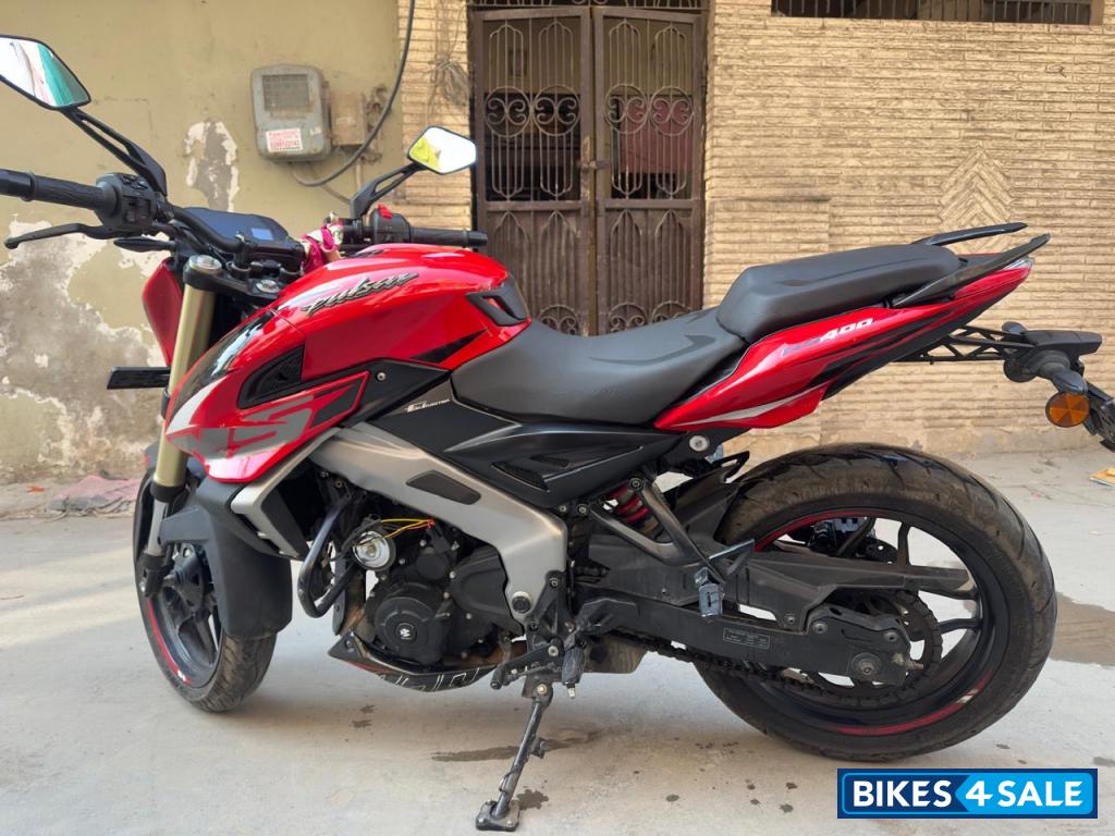 Racing Red Bajaj Pulsar NS400Z