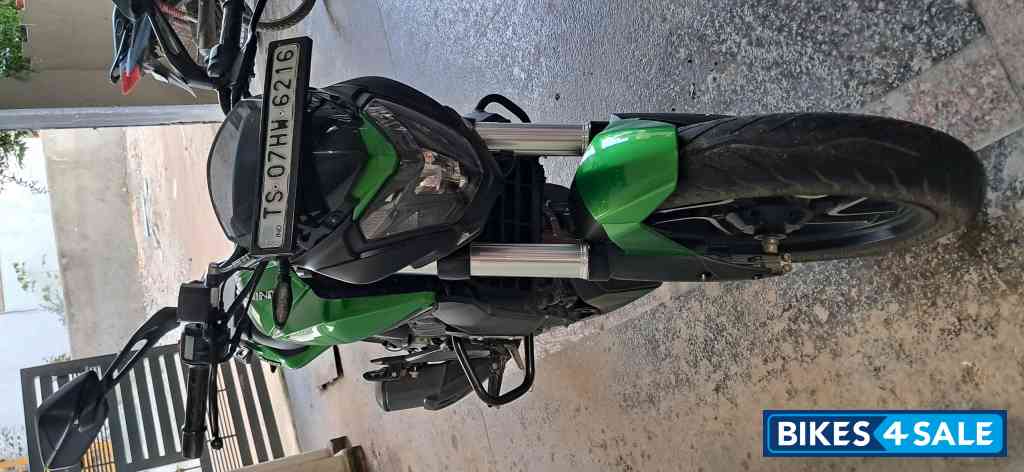 Green Bajaj Dominar 400 ABS BS6