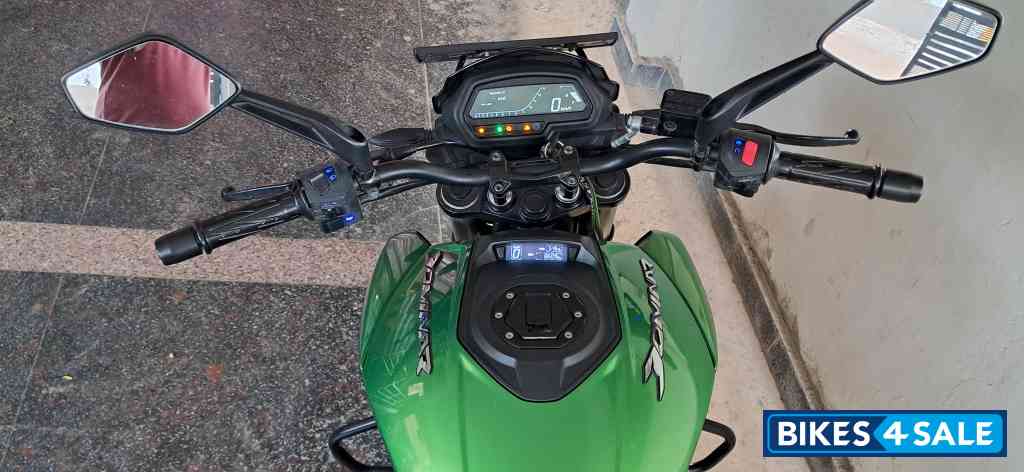 Green Bajaj Dominar 400 ABS BS6