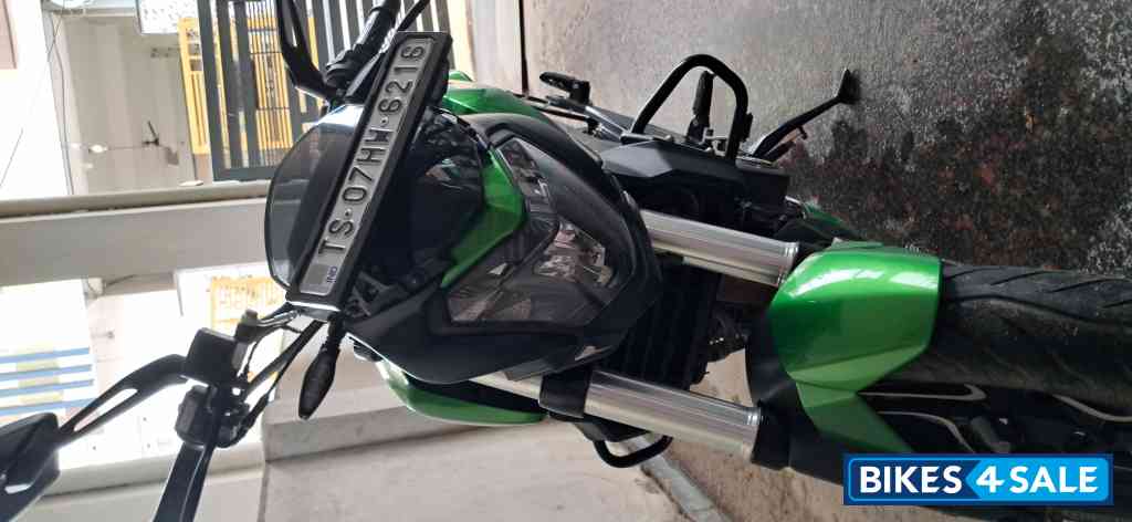 Green Bajaj Dominar 400 ABS BS6