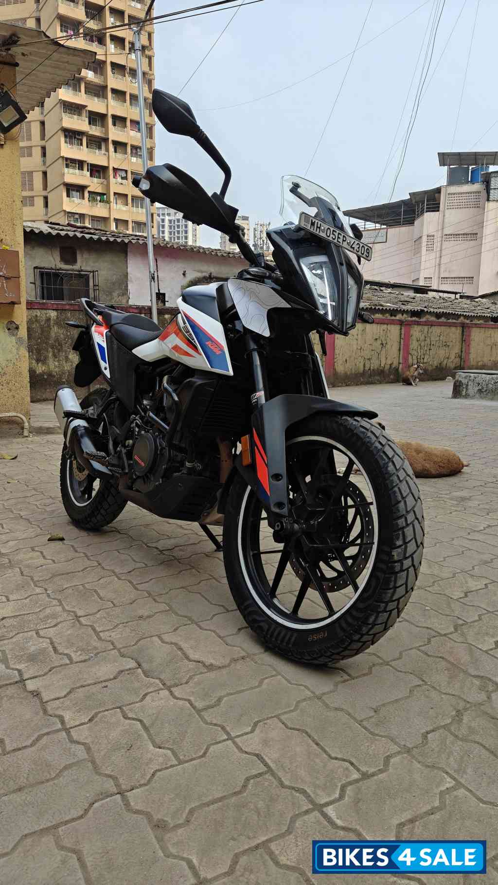 Ceramic White KTM 390 Adventure
