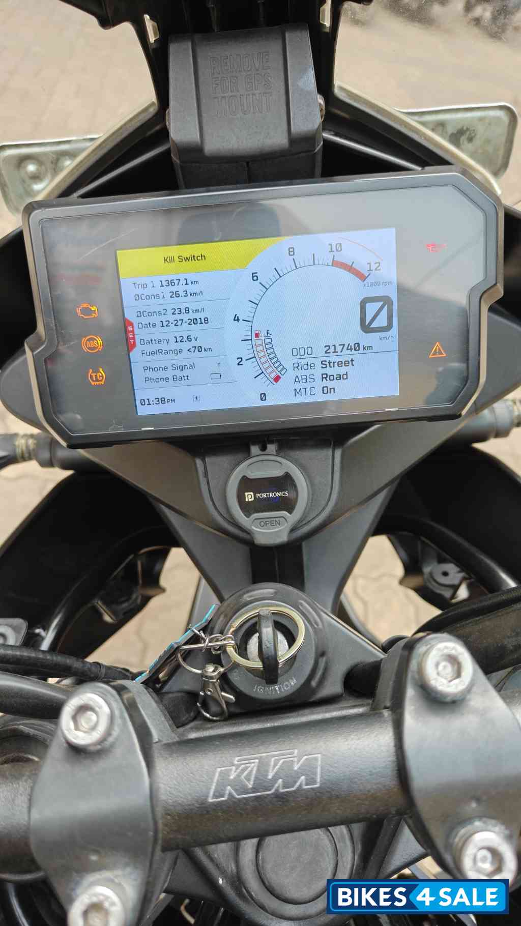 Ceramic White KTM 390 Adventure