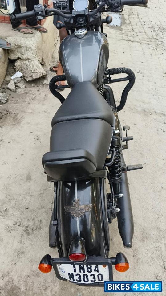 Smoke Grey Yezdi Roadster Dark