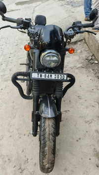 Smoke Grey Yezdi Roadster Dark