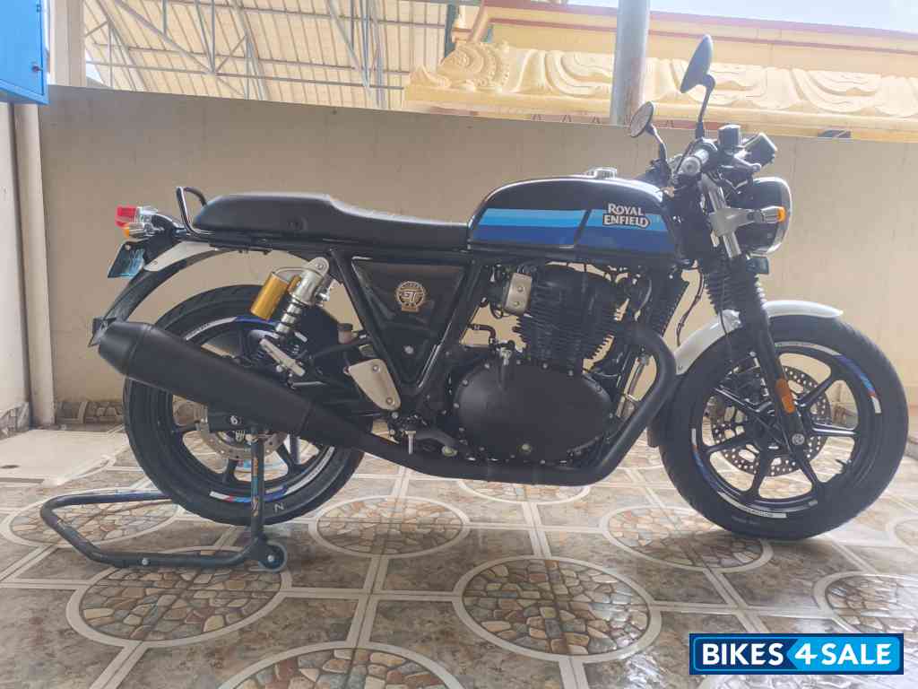 Strip Stream Blue Royal Enfield Continental GT 650 Twin