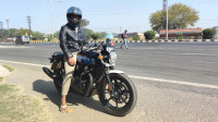 Apex Blue Royal Enfield Continental GT 650 Twin