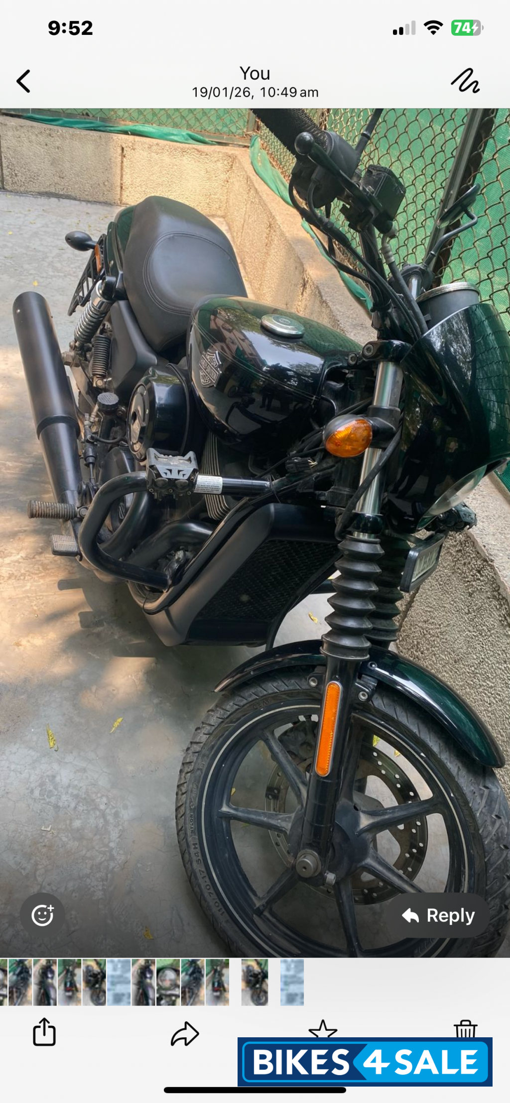 Harley Davidson Street 750