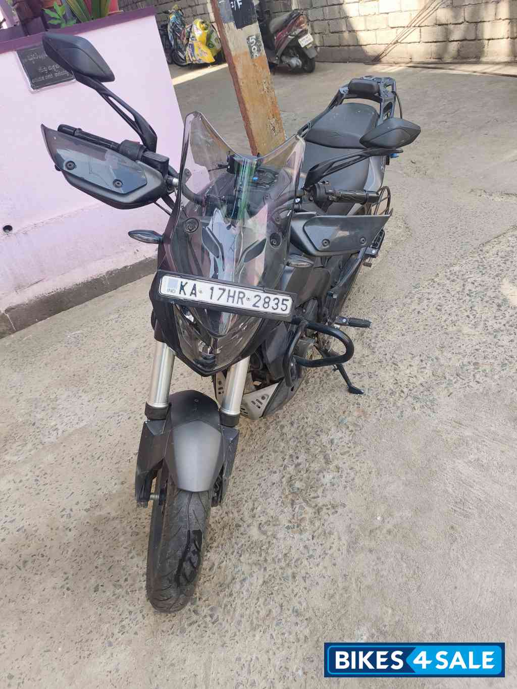 Charcoal Black Bajaj Dominar 400 ABS BS6